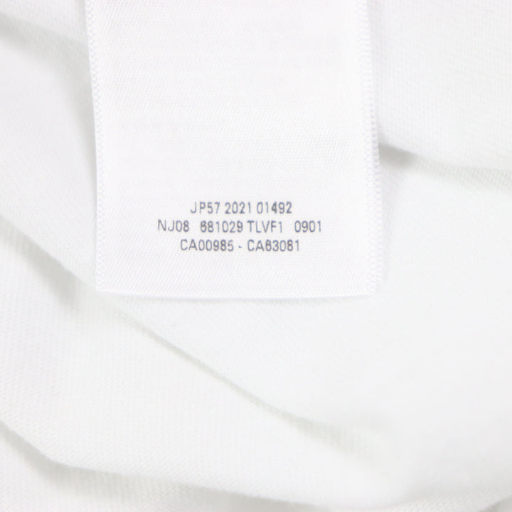 Excellent BALENCIAGA hoodie Graphic logo layered design oversized pullover white cotton XS