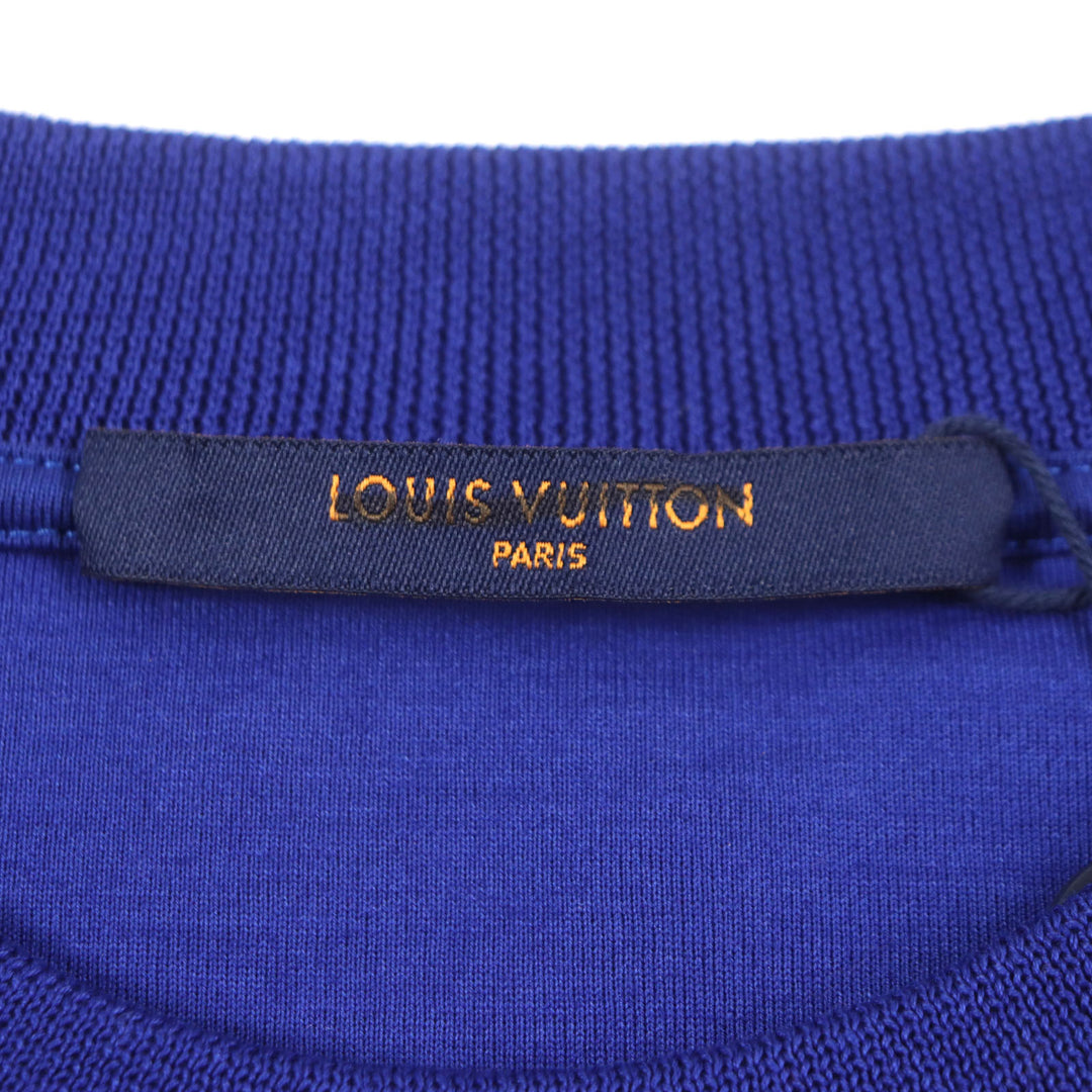 Pristine LOUIS VUITTON knit Crewneck sweatshirt Multi cotton mens L