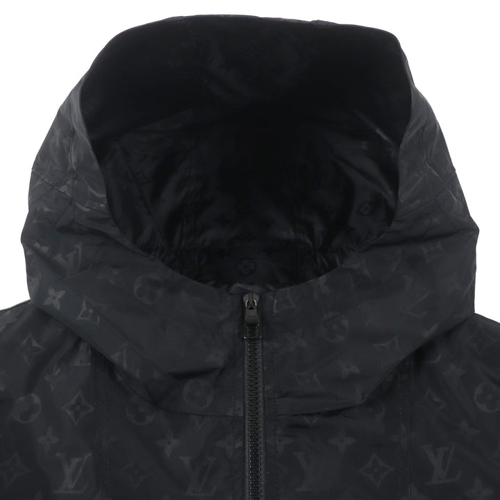 LOUIS VUITTON Mountain parka black Nylon mens 50 HNK48W