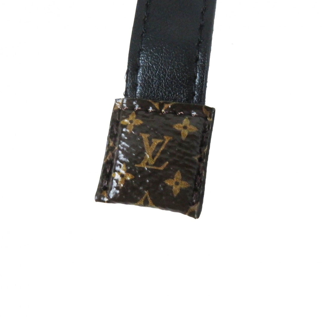 LOUIS VUITTON Mouton jacket Monogram Dark brown Sheep leather Women FJLJ12XKN