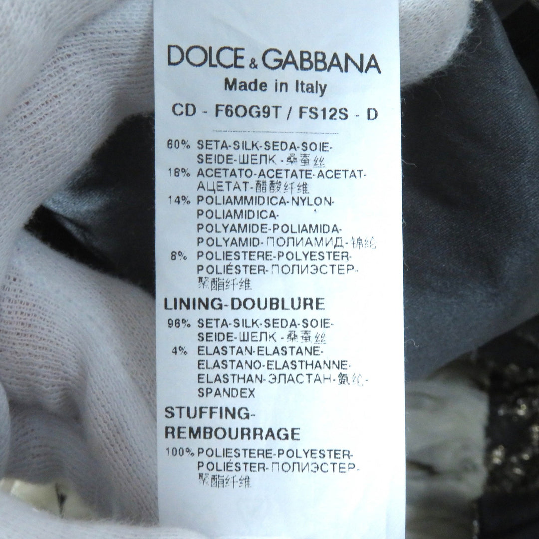 Pristine DOLCE&GABBANA one piece maxi length dress Gray series Light beige
