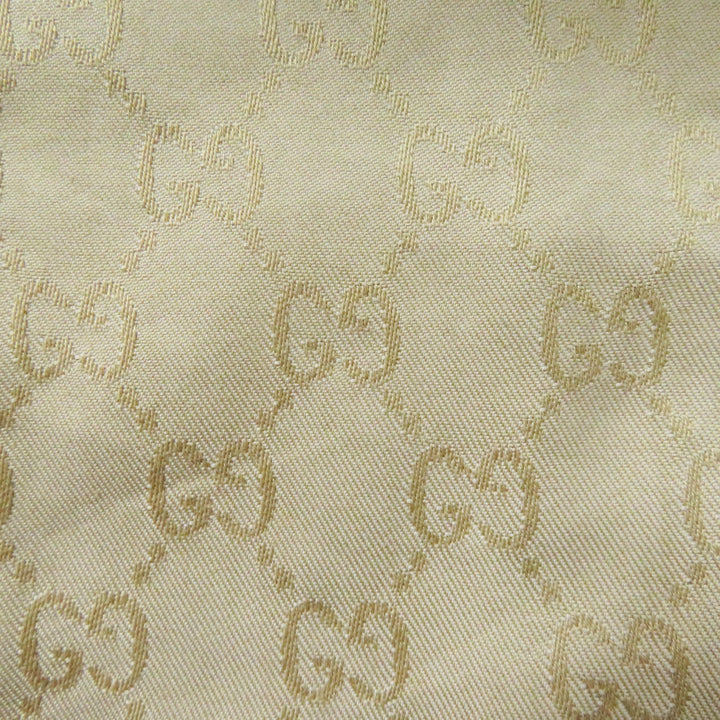 Excellent GUCCI trench coat GG pattern, belted, wide sleeves, beige Women 40