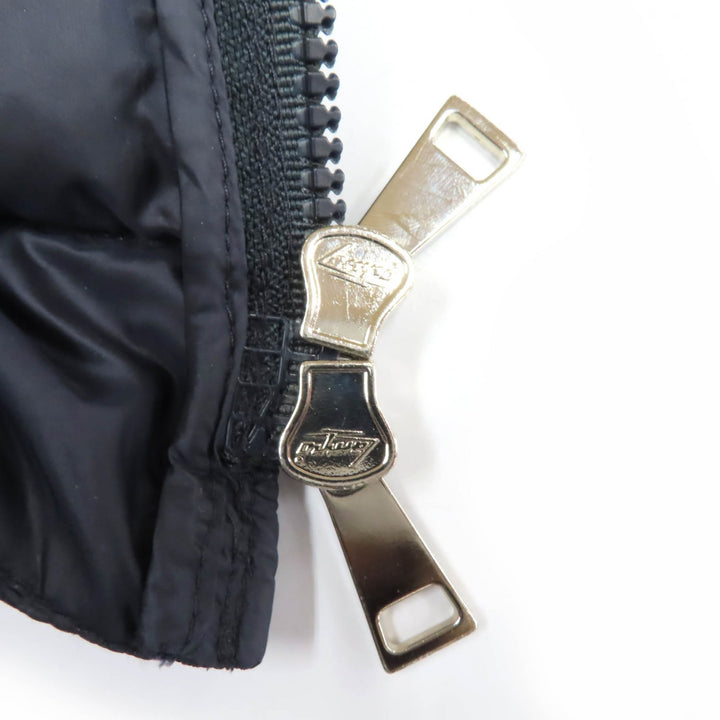 Great MONCLER down coat HODENITE ZIP UP Light Down Coat No Collar Navy Nylon