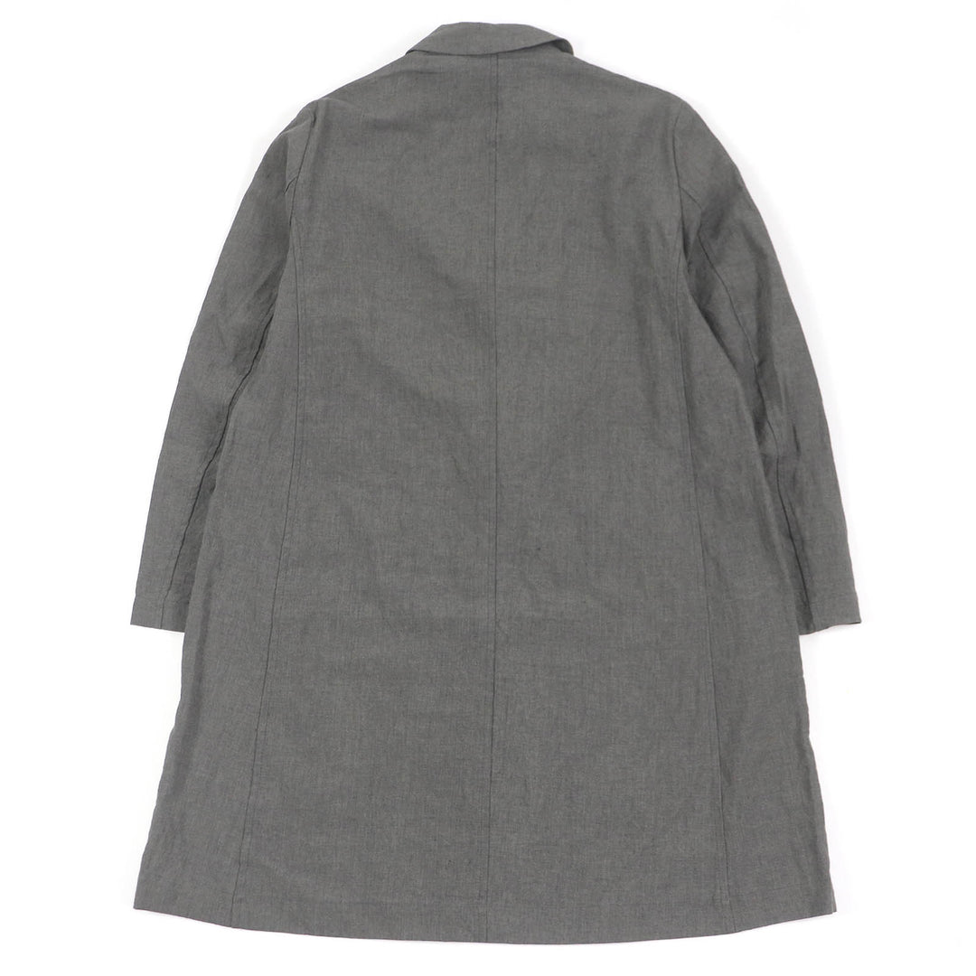 Pristine Bergfabel Chester coat Lightweight summer coat gray linen mens 46