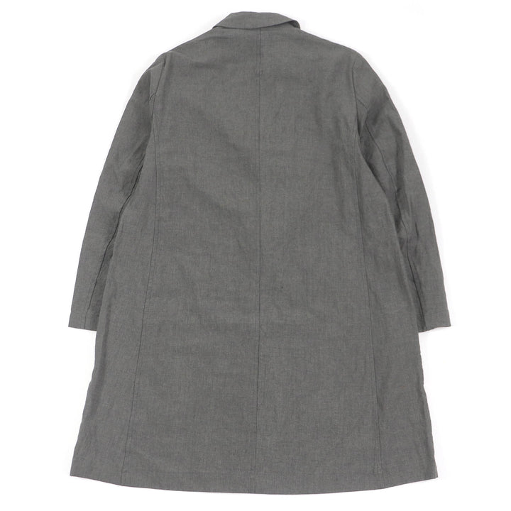 Pristine Bergfabel Chester coat Lightweight summer coat gray linen mens 46