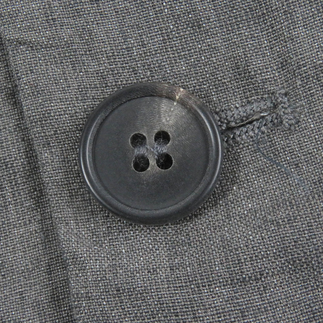 Pristine Bergfabel Chester coat Lightweight summer coat gray linen mens 46