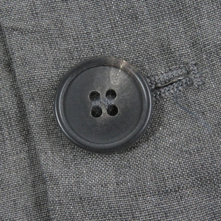 Pristine Bergfabel Chester coat Lightweight summer coat gray linen mens 46