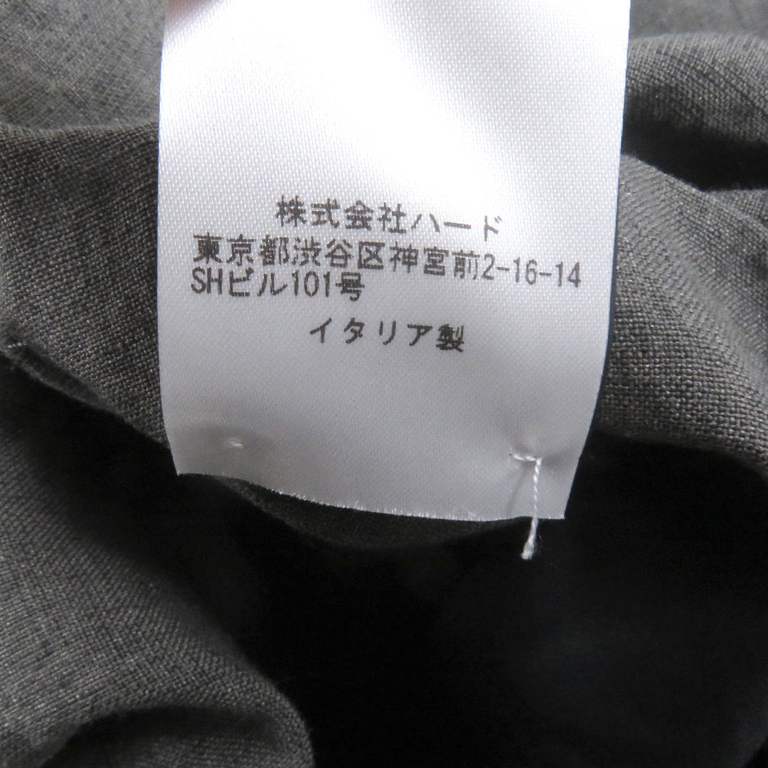 Pristine Bergfabel Chester coat Lightweight summer coat gray linen mens 46