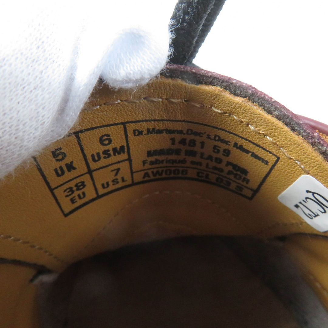 Excellent Dr.Martens Leather shoes 3 holes Bordeaux leather Women 1461