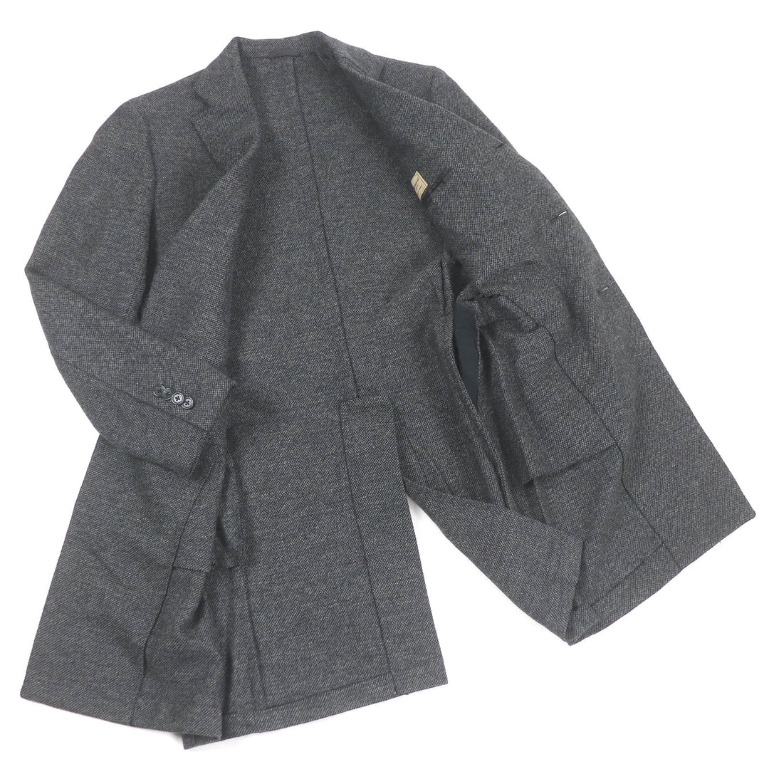 Excellent ERRICO FORMICOLA coat Tweed coat Chester gray wool mens 44