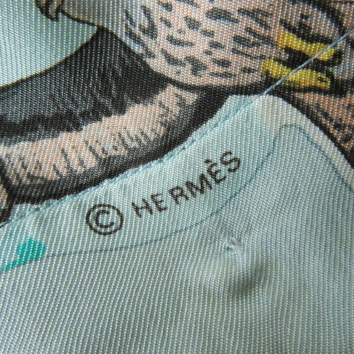 Great HERMES Short sleeve polo shirt The Precious Life of the Mediterranean M