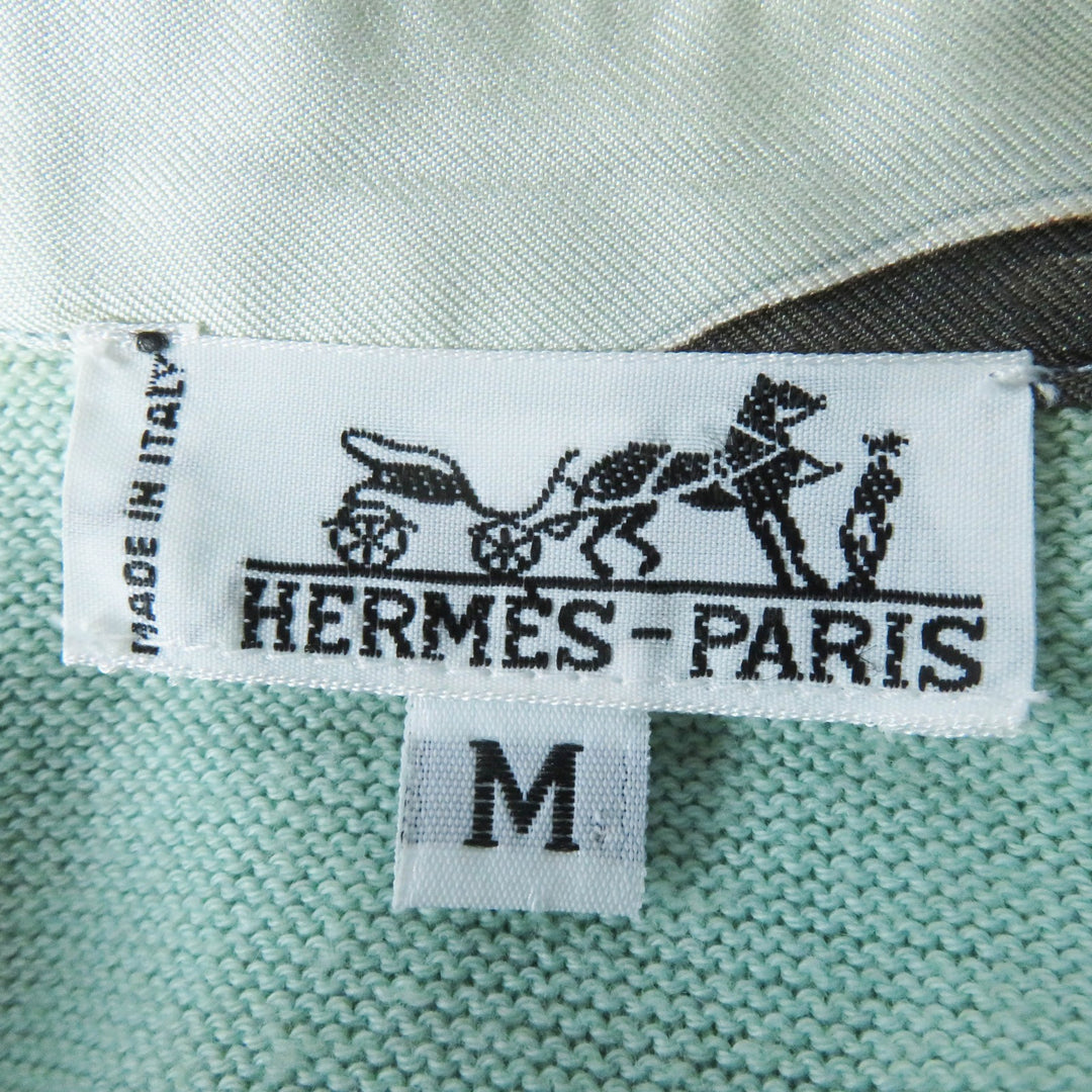 Great HERMES Short sleeve polo shirt The Precious Life of the Mediterranean M