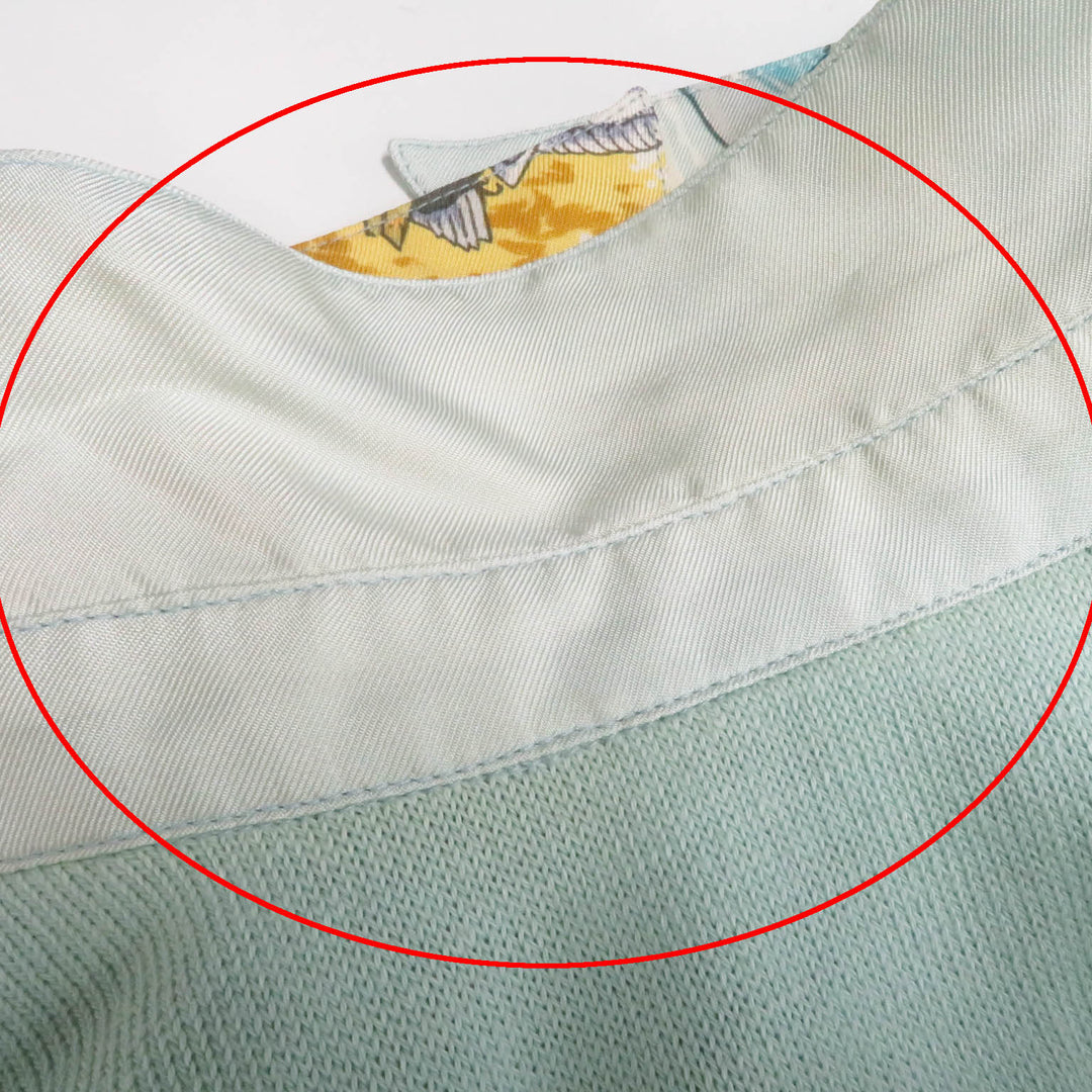 Great HERMES Short sleeve polo shirt The Precious Life of the Mediterranean M