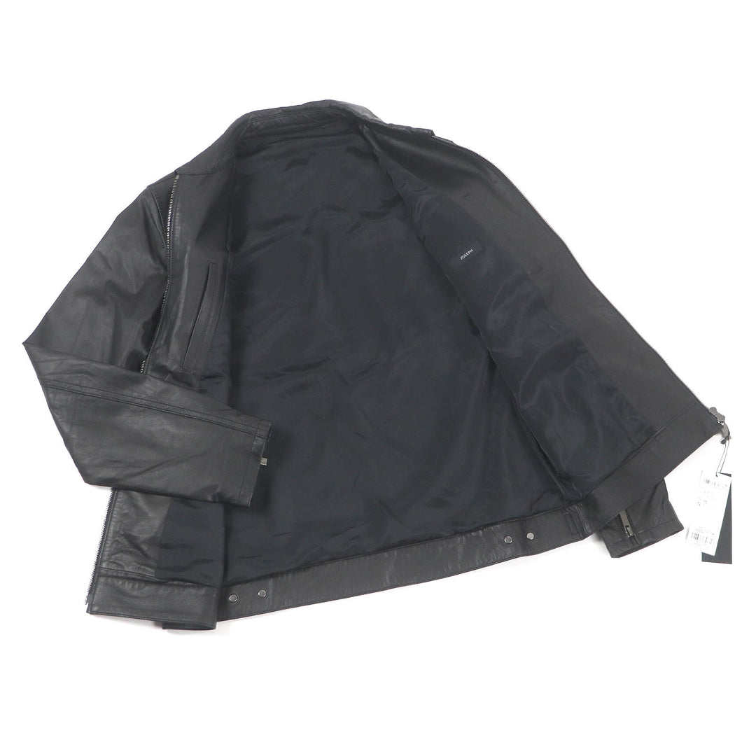 Pristine JOSEPH Jacket WZIP Single Riders Lamb Leather black Sheep leather mens 48