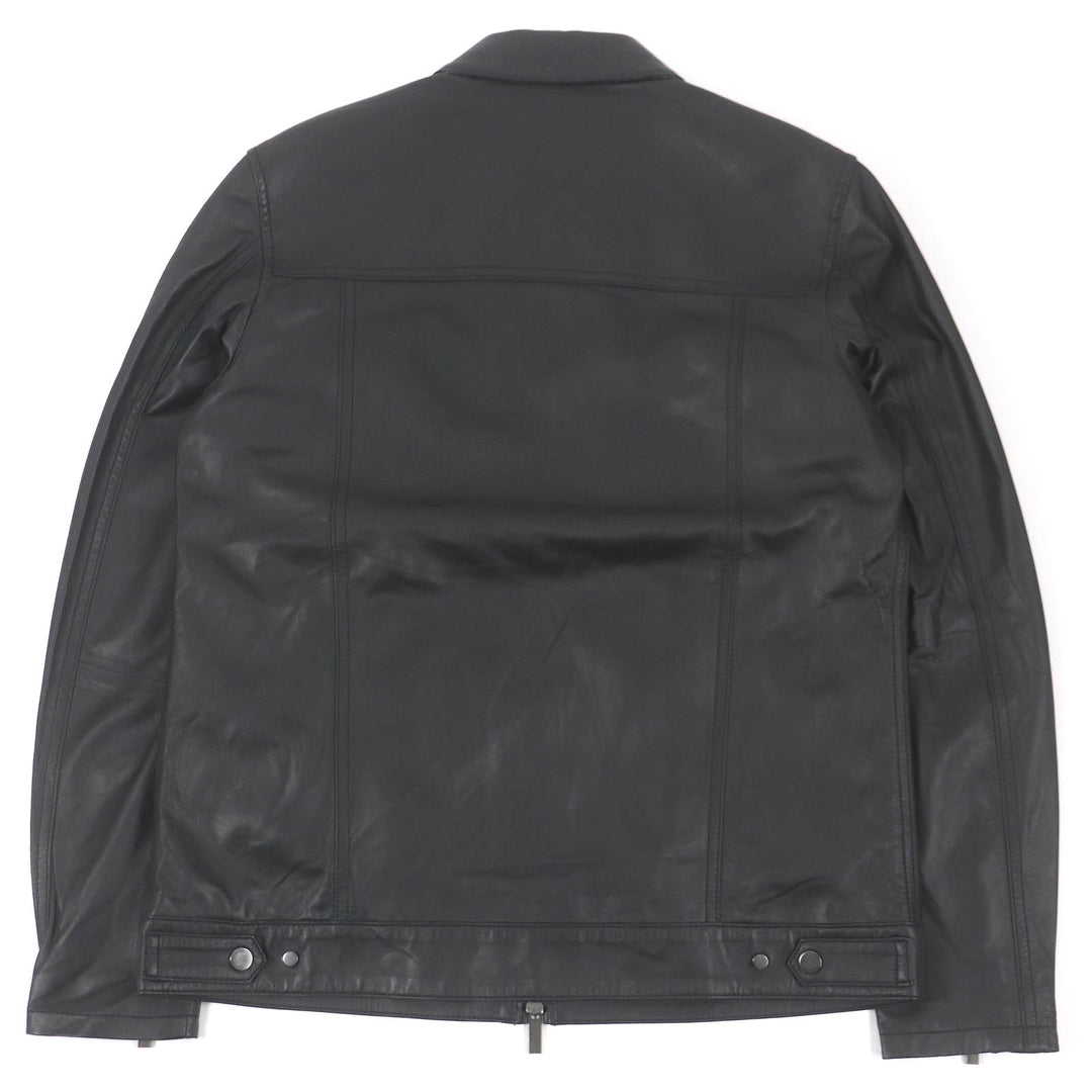 Pristine JOSEPH Jacket WZIP Single Riders Lamb Leather black Sheep leather mens 48
