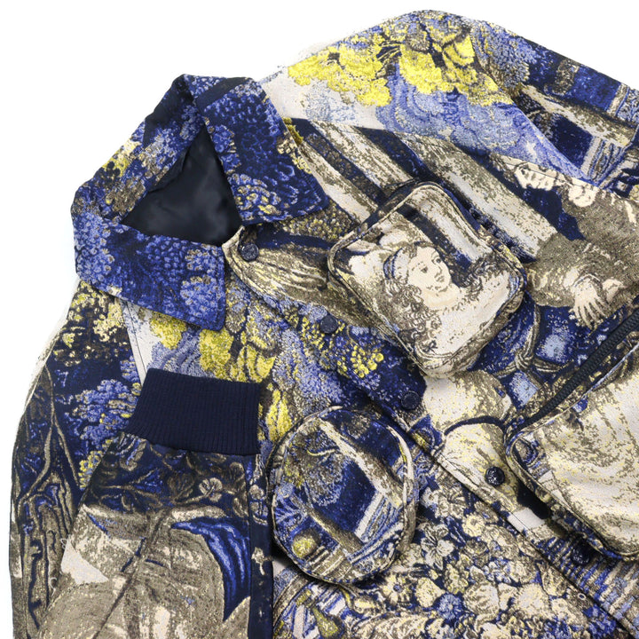 LOUIS VUITTON Blouson Multicolor All-over Pattern polyester mens 52 HIB11W