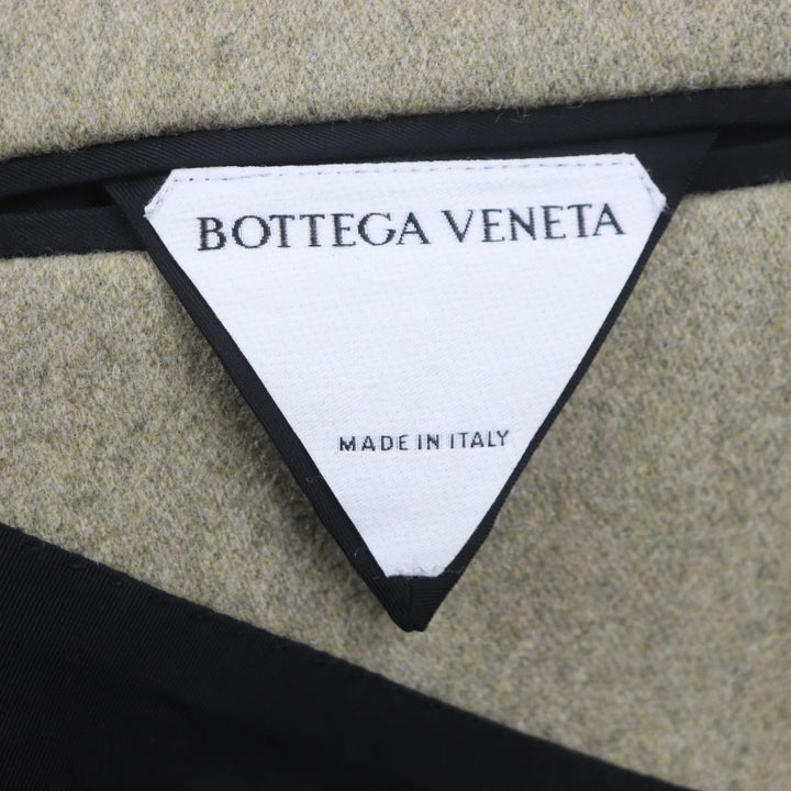 Excellent BOTTEGAVENETA Chester coat single Green system wool mens 46 647389