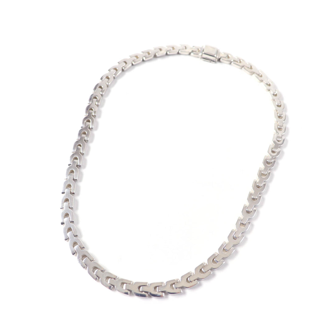 Great TIFFANY&Co. Necklace Rare Y Link Silver SV925 Women