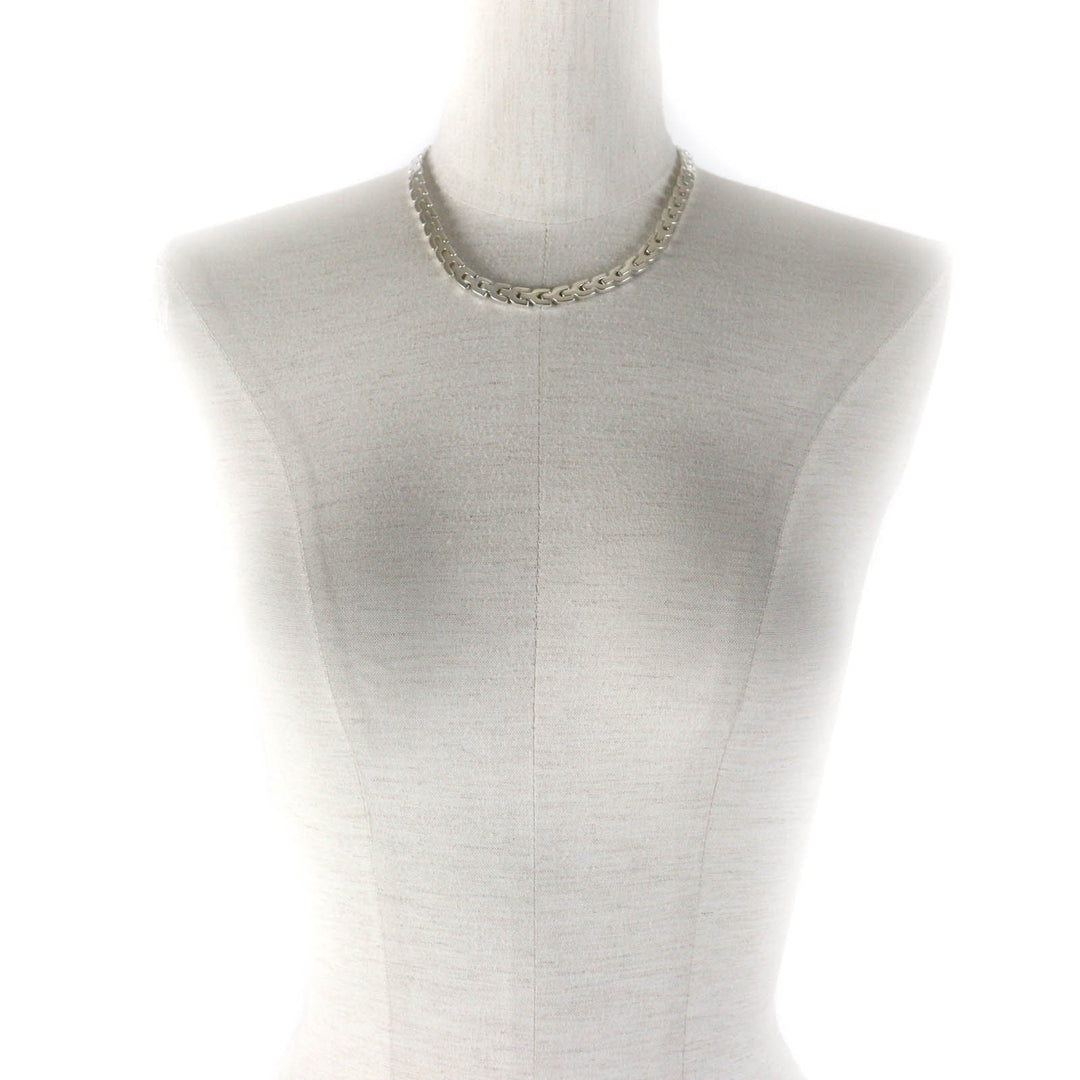Great TIFFANY&Co. Necklace Rare Y Link Silver SV925 Women
