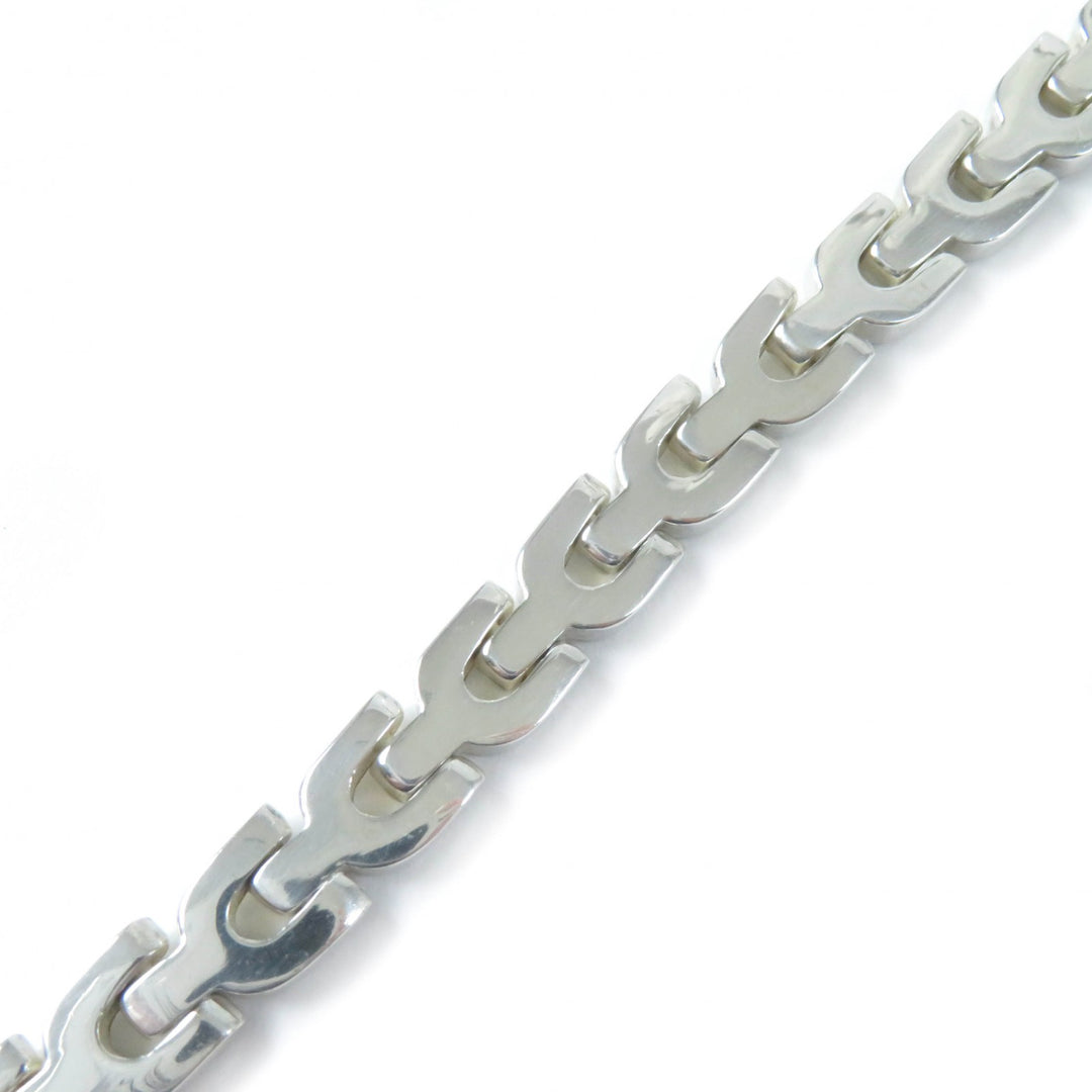 Great TIFFANY&Co. Necklace Rare Y Link Silver SV925 Women