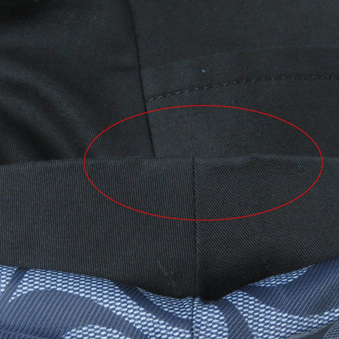 Great COACH coat Turnlock Signature lining Hidden placket black cotton Women XS