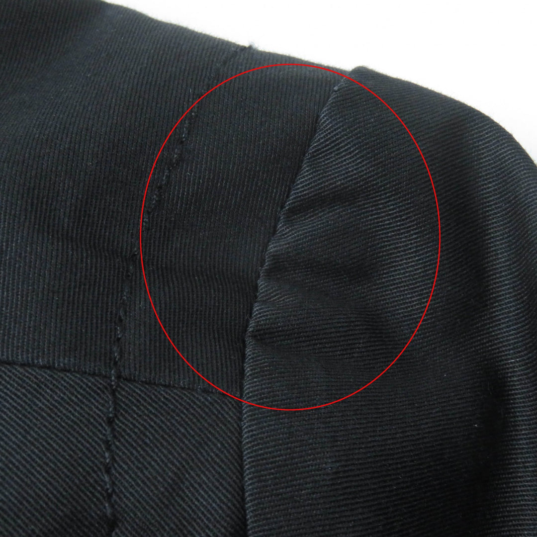 Great COACH coat Turnlock Signature lining Hidden placket black cotton Women XS