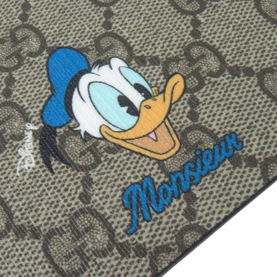 Excellent GUCCI×Disney GG Supreme Donald Duck Note Paper Stationery Beige blue