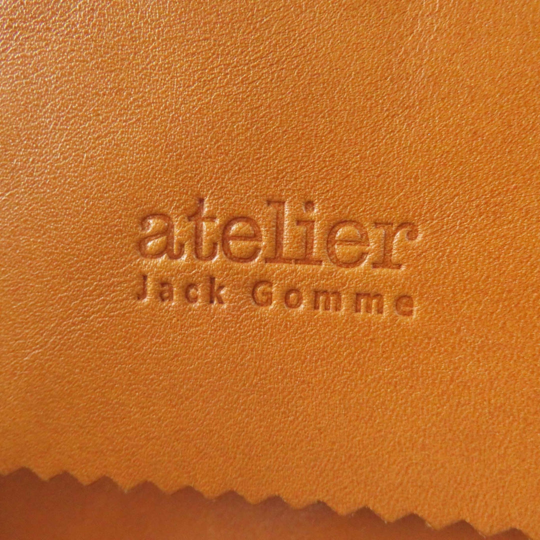 Great Backpack Â· Daypack Logo embossed all leather Camel leather Women
