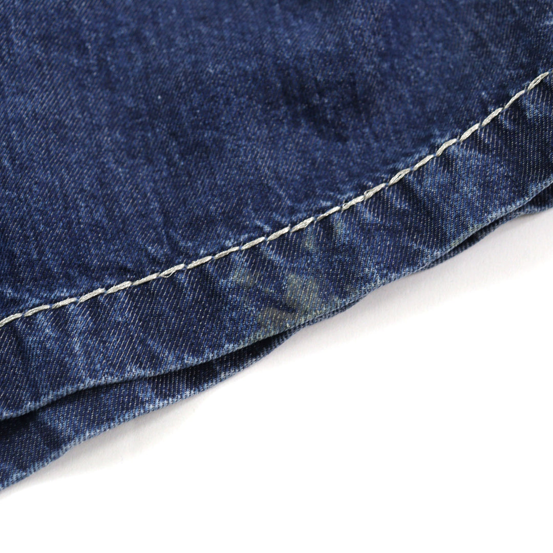 Great BOTTEGAVENETA Short sleeve shirt oversized cropped denim Indigo blue 46