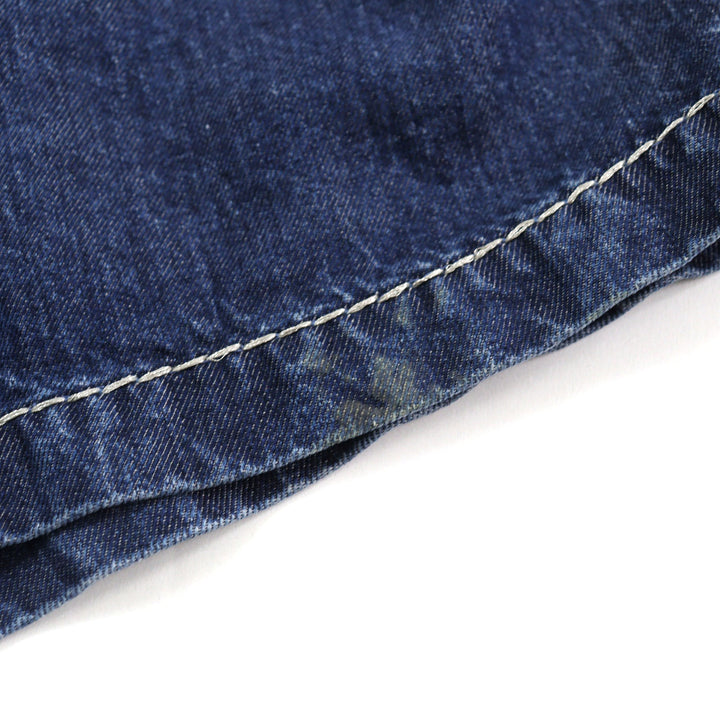 Great BOTTEGAVENETA Short sleeve shirt oversized cropped denim Indigo blue 46