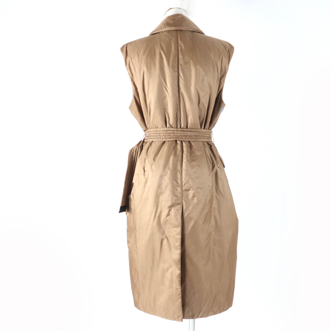 Excellent Max Mara The Cube coat CAMELUXE Brown polyester Women 36 92960124