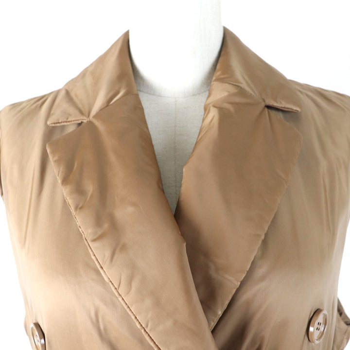Excellent Max Mara The Cube coat CAMELUXE Brown polyester Women 36 92960124