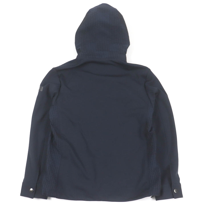 Excellent BLACK LABELCRESTBRIDGE hoodie Navy polyester mens M