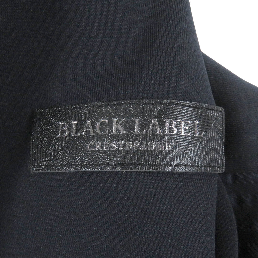 Excellent BLACK LABELCRESTBRIDGE hoodie Navy polyester mens M