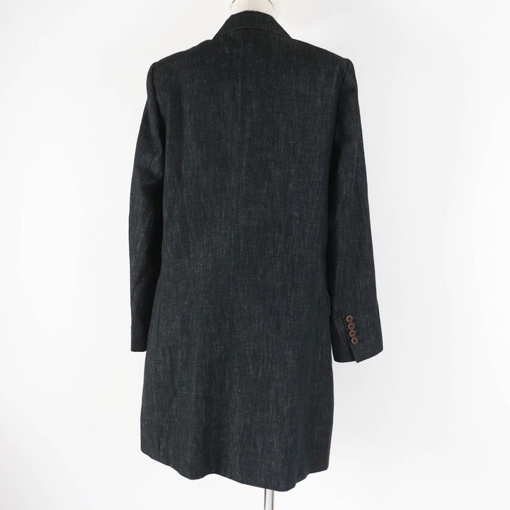 Excellent Brunello Cucinelli coat Double-breasted denim jacket Women 42