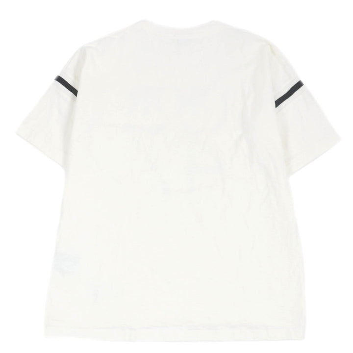 Great DIOR Short sleeve T-shirt Distressed slub cotton jersey mens S