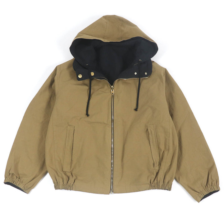Very Good GUCCI Military jacket Orgasmique Reversible Beige black cotton mens 50 609509