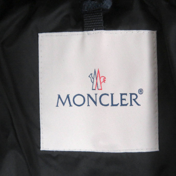 Excellent MONCLER Down jacket DANUBE GIUBBOTTO Check Pattern Red black 0
