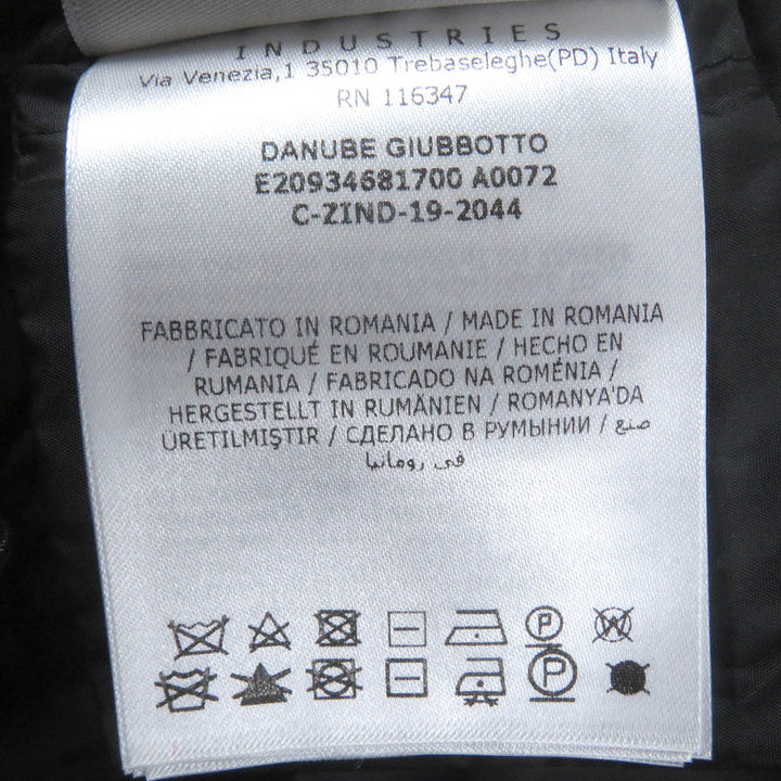 Excellent MONCLER Down jacket DANUBE GIUBBOTTO Check Pattern Red black 0