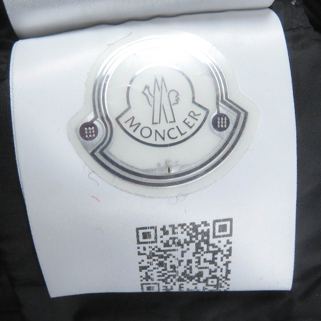 Excellent MONCLER Down jacket DANUBE GIUBBOTTO Check Pattern Red black 0
