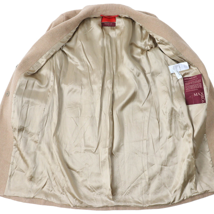 Excellent MAX&CO Chester coat Quarto GOLDEN CUT beige alpaca Women 38 70140620