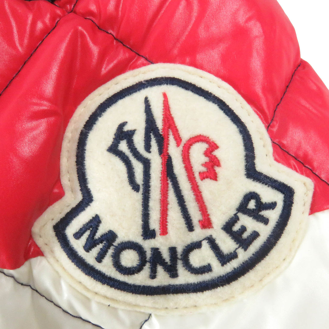 Excellent MONCLER Down jacket JANVRY GIUBBOTTO Tricolor Hooded Navy Nylon mens 0