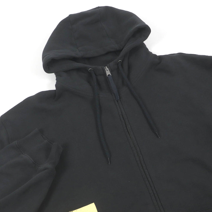 Pristine Maison Margiela 10 hoodie USED oversized hoodie black cotton mens M S50HG0045