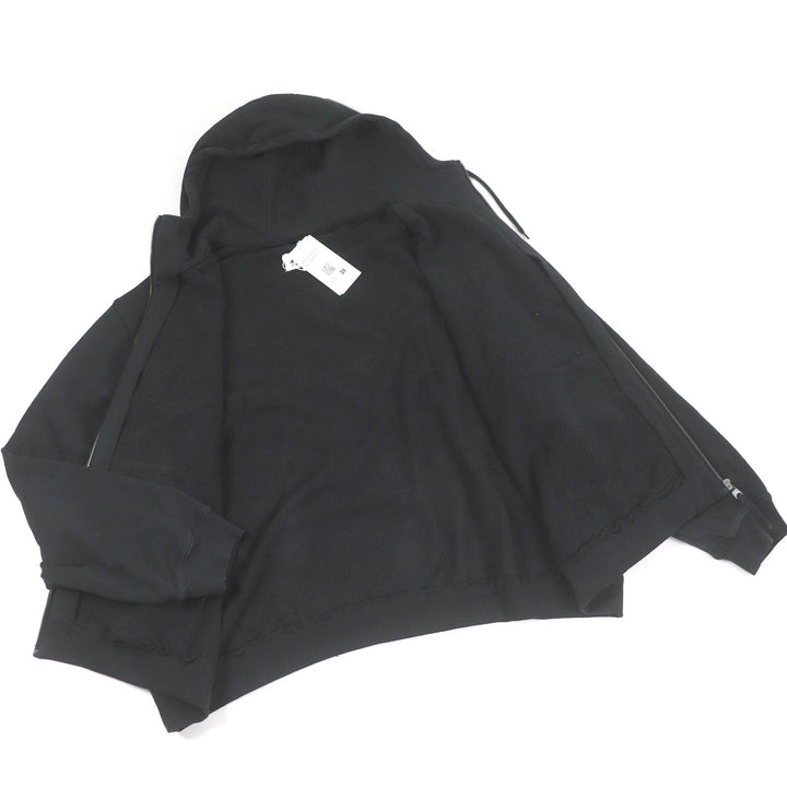 Pristine Maison Margiela 10 hoodie USED oversized hoodie black cotton mens M S50HG0045