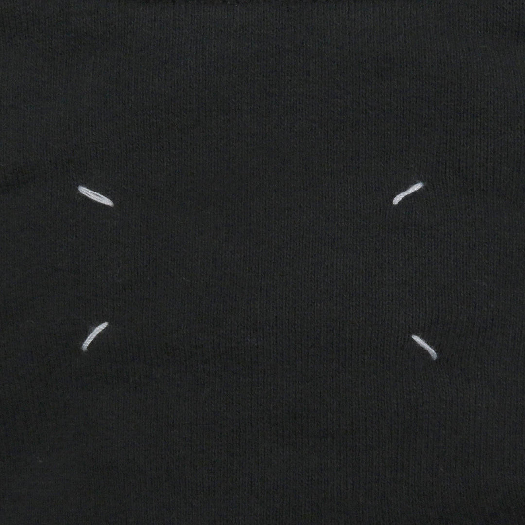 Pristine Maison Margiela 10 hoodie USED oversized hoodie black cotton mens M S50HG0045