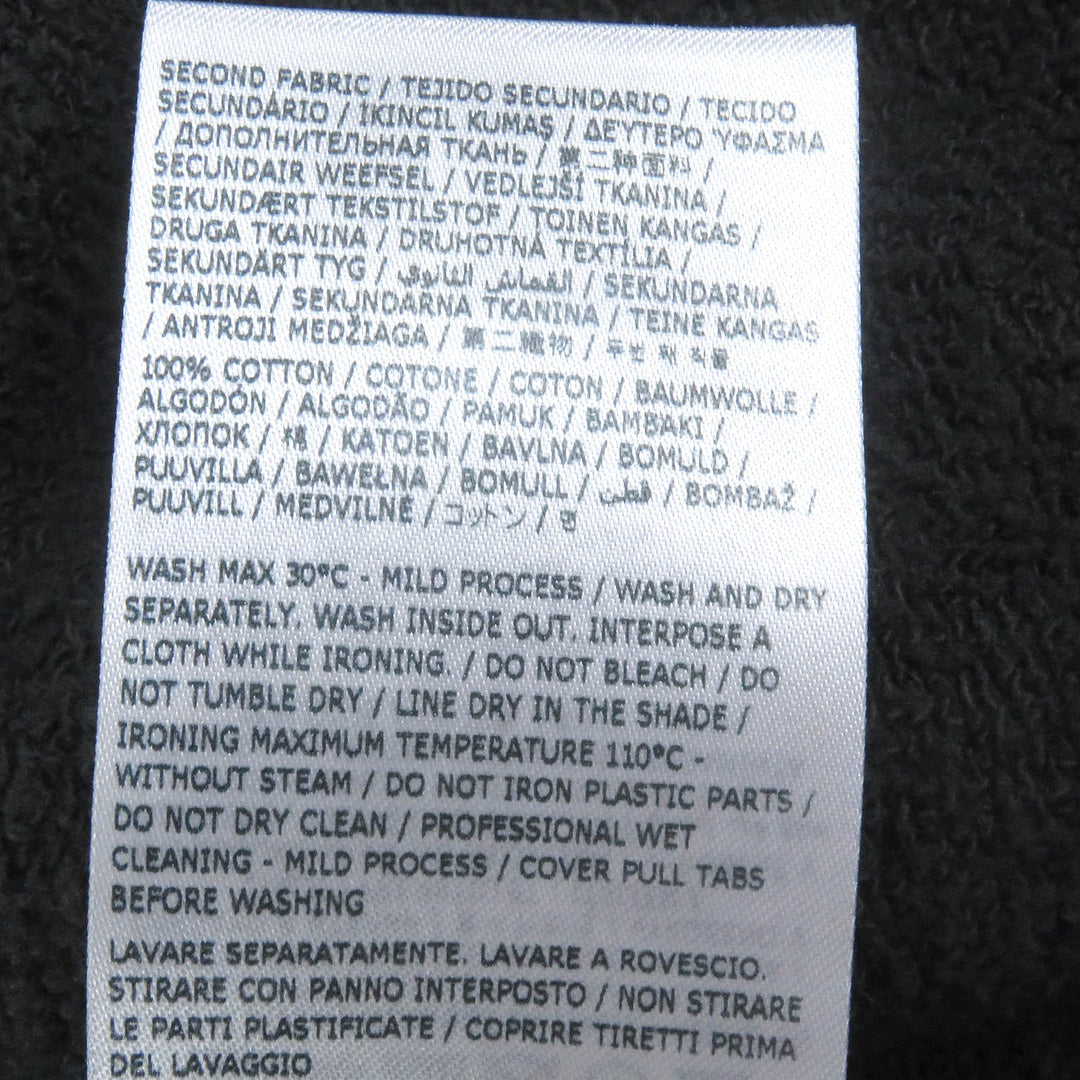 Pristine Maison Margiela 10 hoodie USED oversized hoodie black cotton mens M