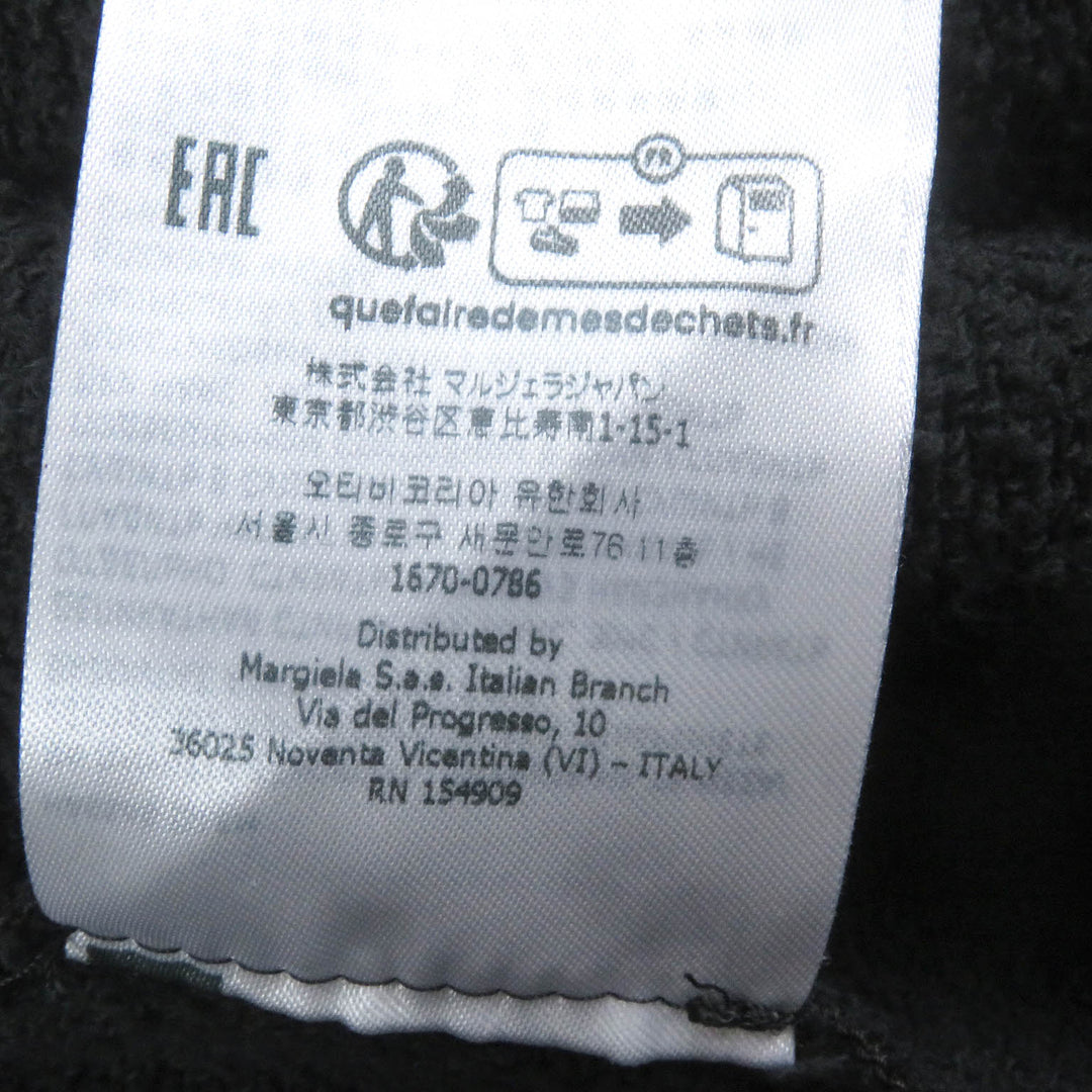Pristine Maison Margiela 10 hoodie USED oversized hoodie black cotton mens M