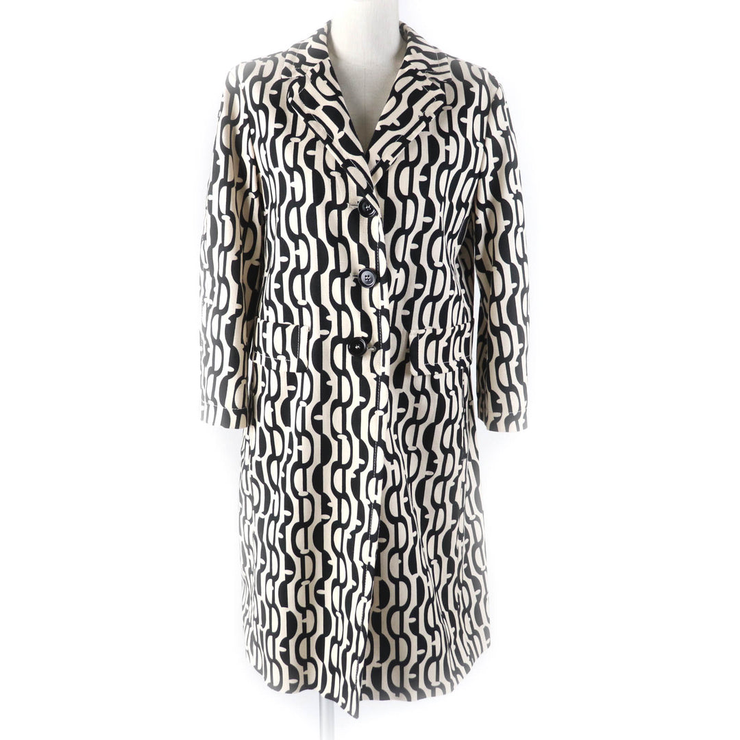 Pristine S MaxMara DESIGN FOR EASY LIVING Chester coat Overall handle Ivory 40