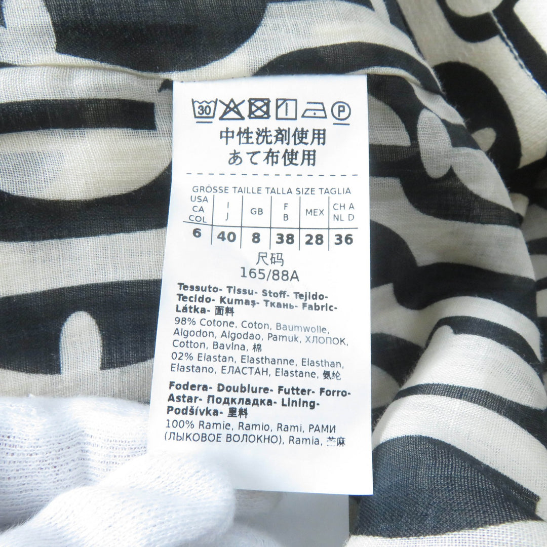 Pristine S MaxMara DESIGN FOR EASY LIVING Chester coat Overall handle Ivory cotton Women 40 912101226