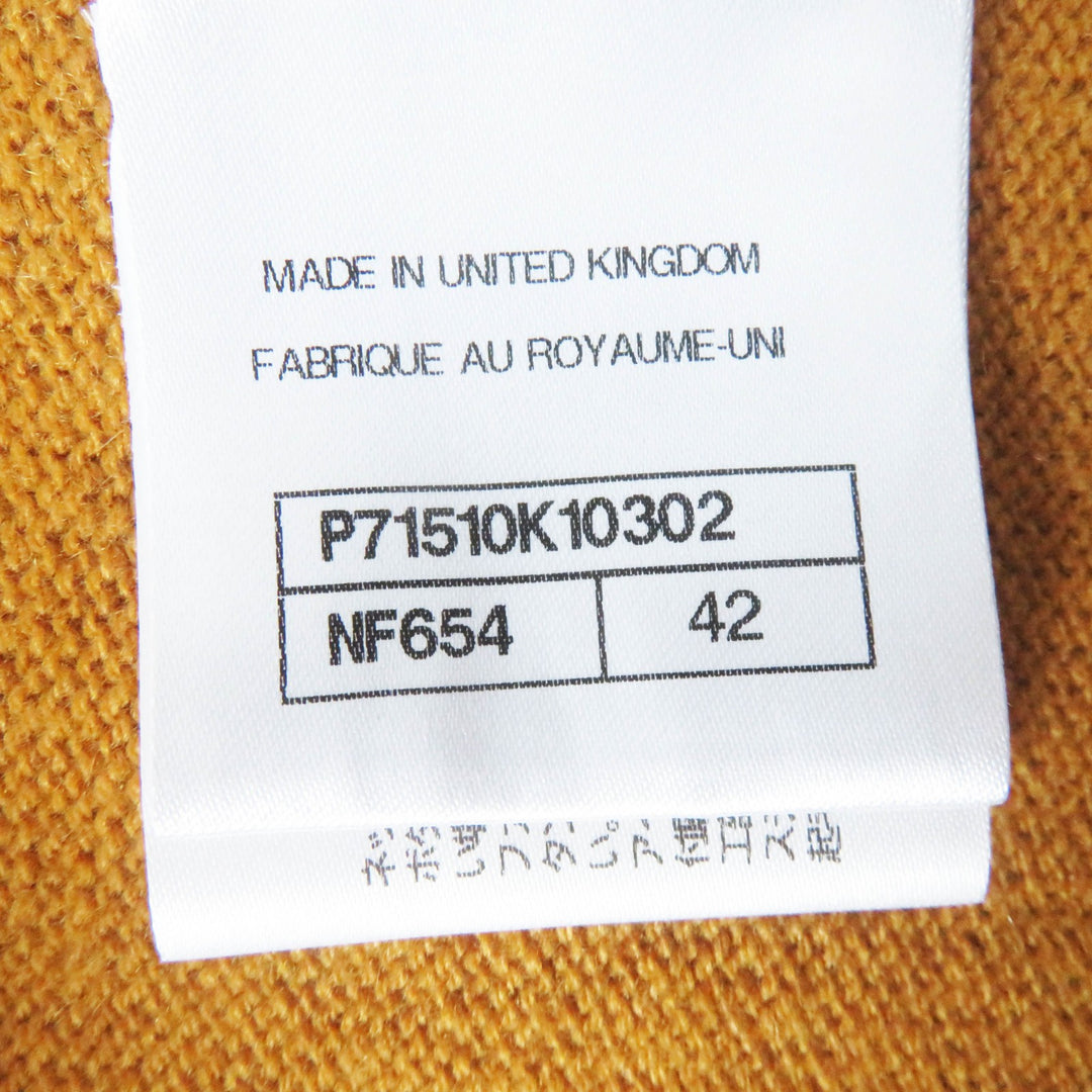 Excellent CHANEL cardigan COCO Mark Button Knit Women 42 P71510